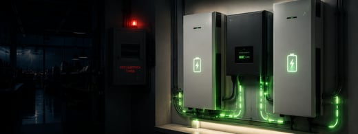 Cómo evitar que un apagón detenga tu negocio con baterías para paneles solares