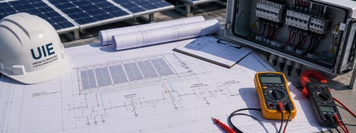 Unidad de Inspección (UIE): requisitos, proceso y verificación técnica para paneles solares