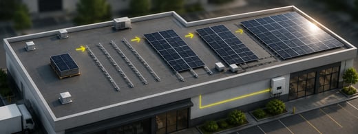 Guía para la instalación de paneles solares en empresas: proceso, requisitos y ROI